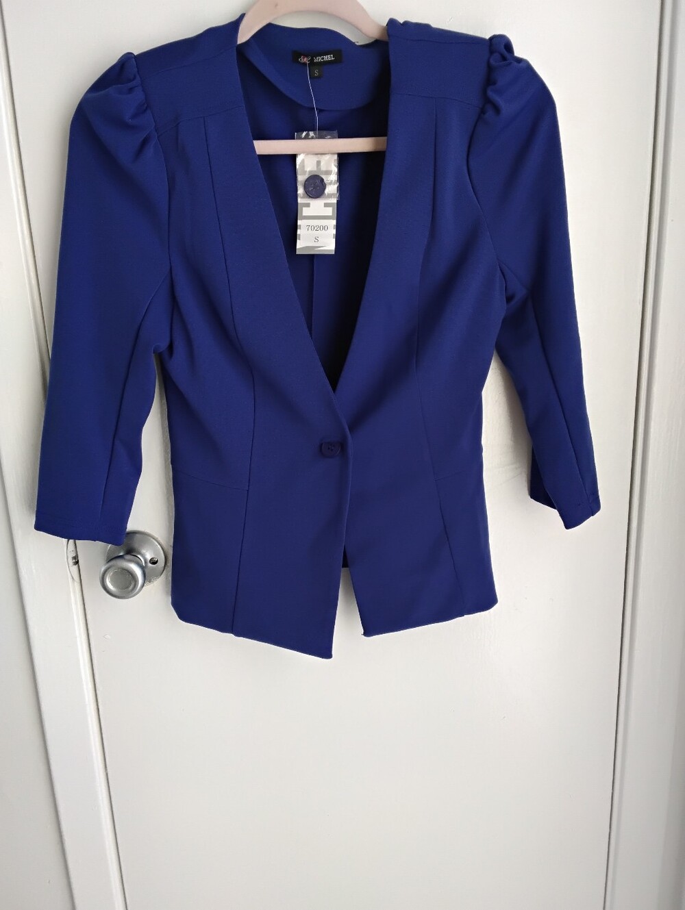 Michele Cobalt Blue Tailored Women's Blazer
